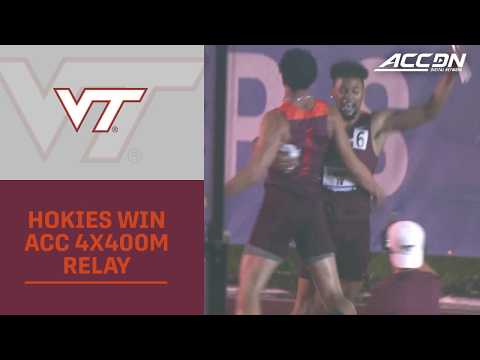 Virginia Tech Hokies Win 4x400-meter Relay Title