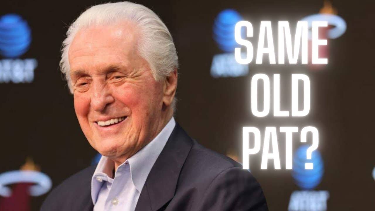 Pat Riley Hints at MAJOR Heat Changes… ‘We Have Flexibility’” but do Miami Heat fans believe it?