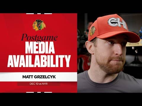 "Starts with a mindset switch." | Matt Grzelcyk Postgame 12.10.25