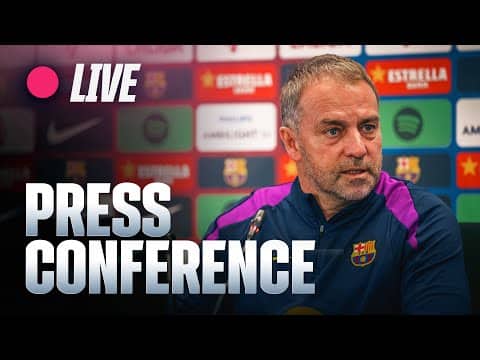 🔴 LIVE | HANSI FLICK PRESS CONFERENCE (FC BARCELONA vs MALLORCA) 🔵🔴