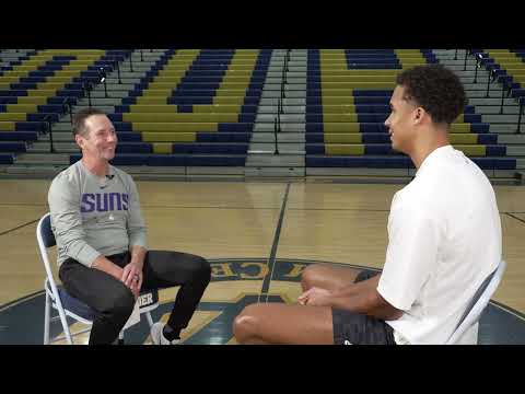 Oso Ighodaro Visits Alma Mater, Desert Vista High School, Winning a High School State Championship