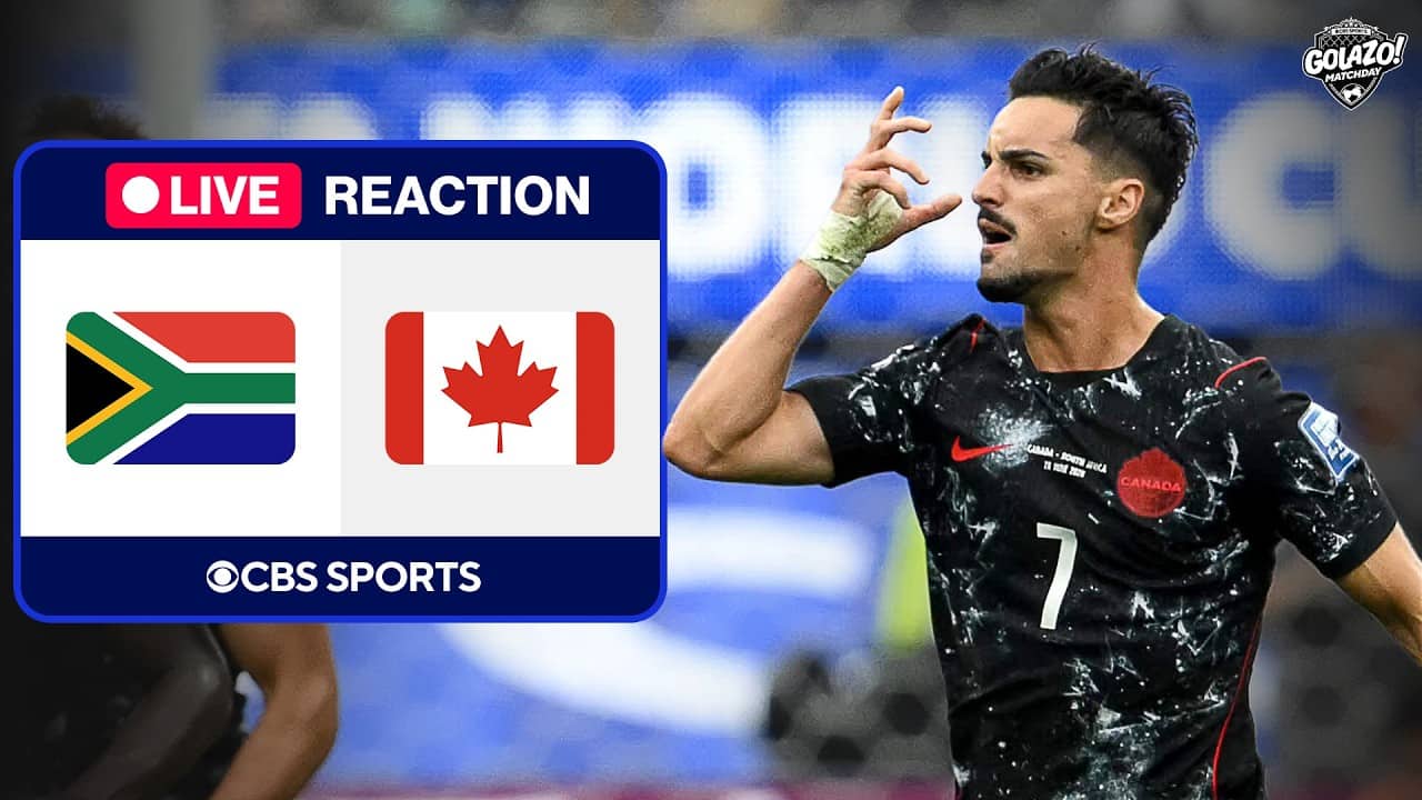 Golazo Matchday LIVE: Canada LAST MINUTE WINNER vs. South Africa, advance to Round of 16