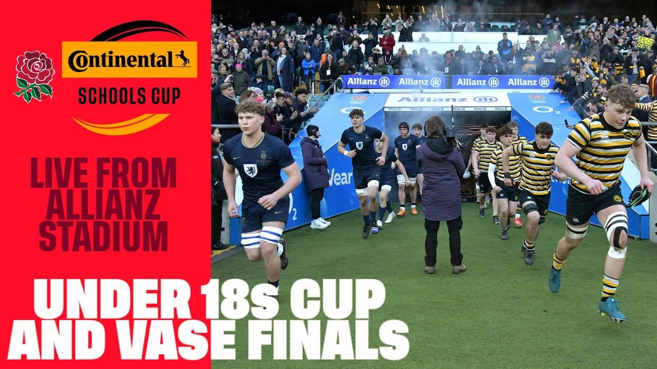 LIVE | Continental Tyres Schools Cup & Vase & ACE Girls Finals | The Good, The Bad & The Rugby