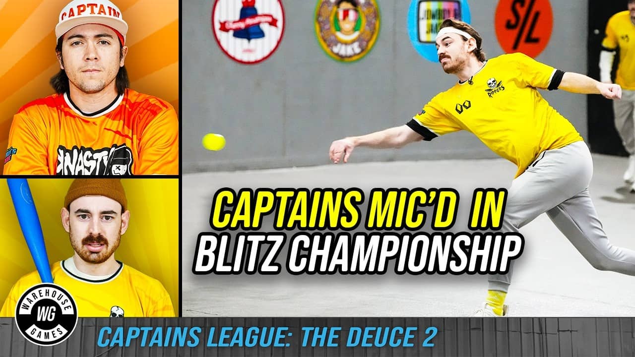 Captains Mic'd Up in Blitzball Championship | Captains League: The Deuce 2 | Jimmy Knorp, Jack Doyle