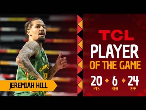 Jeremiah Hill (20 PTS) | TCL Player Of The Game | EGY 🇪🇬 vs CMR 🇨🇲 | #AfroBasket 2025