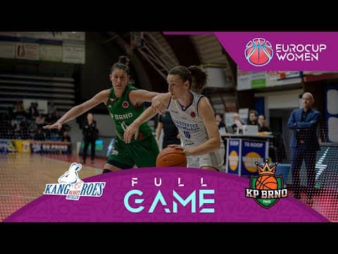 LIVE - Kangoeroes Basket Mechelen v KP Brno | EuroCup Women 2025-26 | Play-Off Round 1
