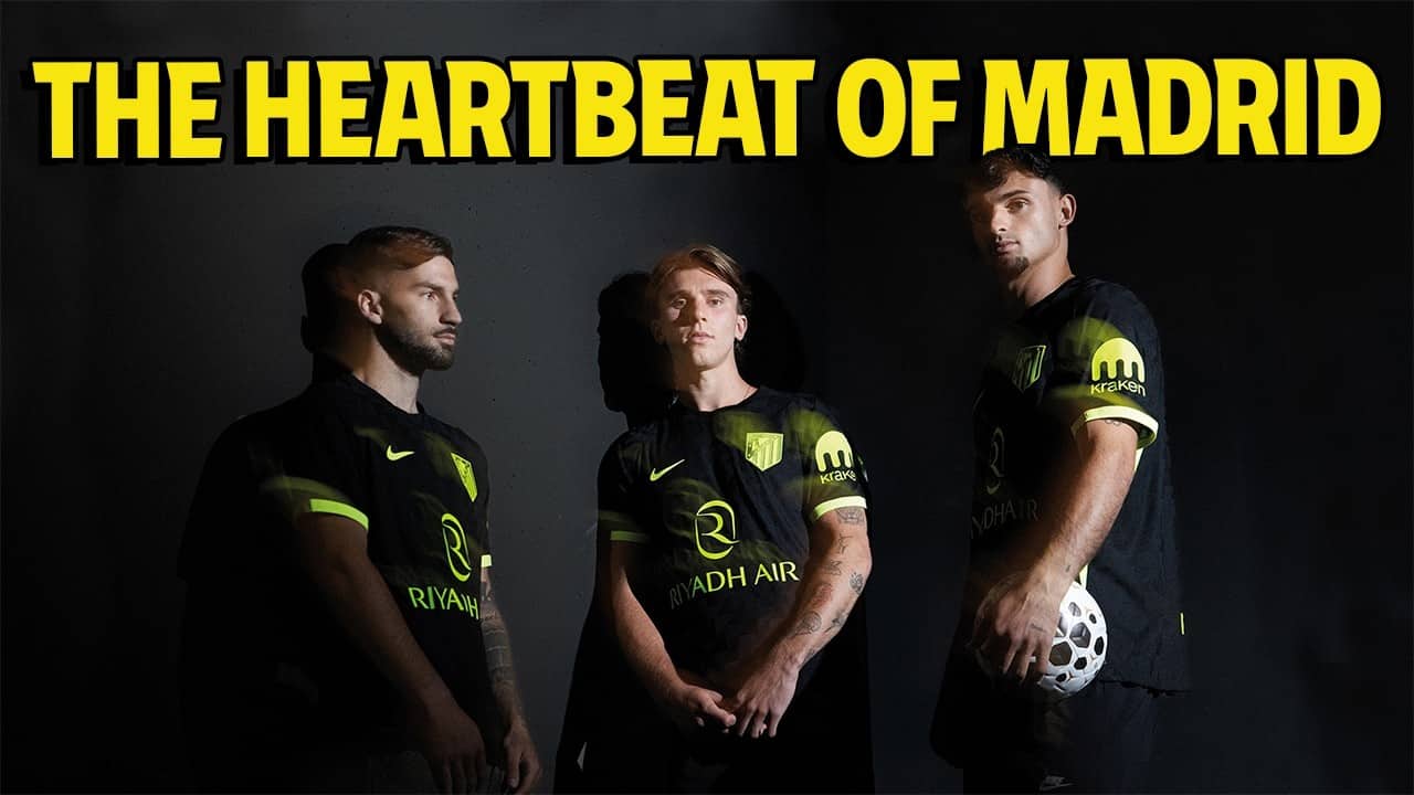 The heartbeat of Madrid. The 2026/27 Atlético de Madrid away kit is here ⚡