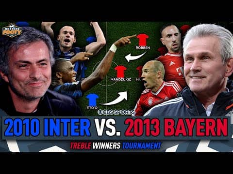 2010 Inter vs. 2013 Bayern 🏆 | BEST treble-winning squad TOURNAMENT 🔥🤔👀 | Morning Footy