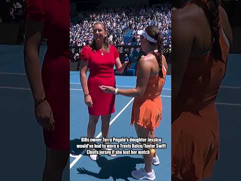 Jessica Pegula had a friendly wager with Madison Keys for their Australian Open matchup 👀