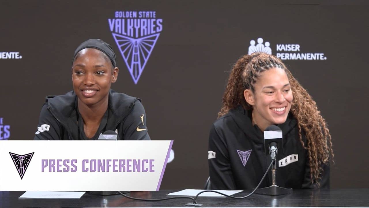 Veronica Burton & Kaila Charles on the Valkyries' Three-Game Winning Streak