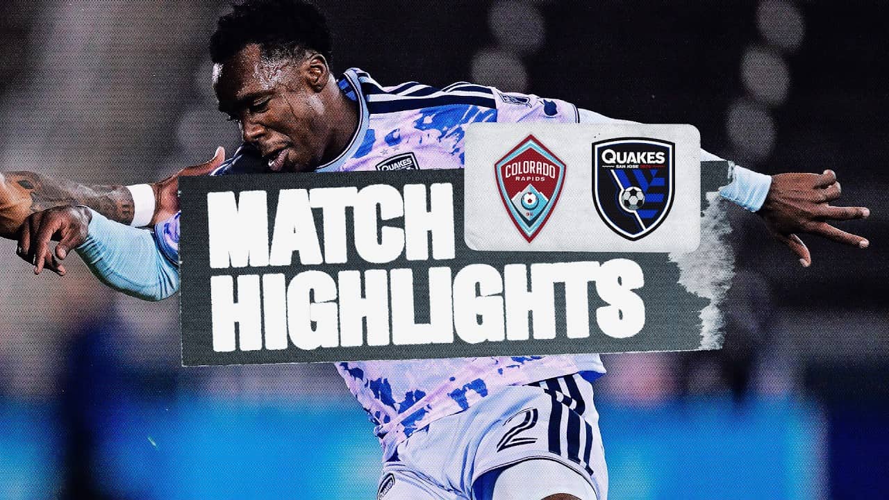 MATCH HIGHLIGHTS: Colorado Rapids vs. San Jose Earthquakes in Open Cup | May 20, 2026