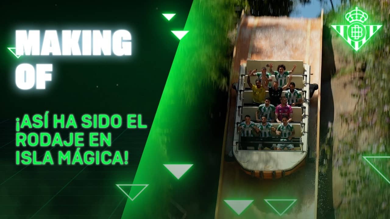 ¡Un rodaje de alturas para nuestra nueva equipación! 👕💚 | Real BETIS Balompié