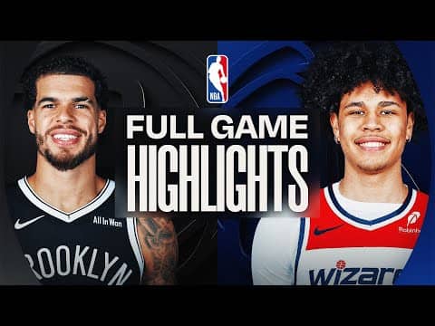 NETS at WIZARDS | FULL GAME HIGHLIGHTS | November 16, 2025