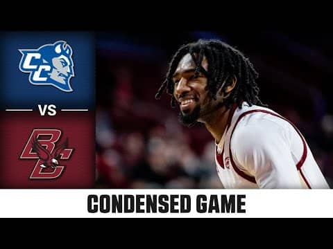 Central Connecticut St. vs. Boston College Condensed Game | 2025-26 ACC Men's Basketball