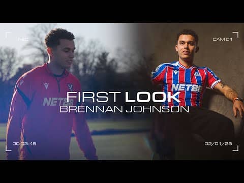 FIRST LOOK 👀 | Brennan Johnson's First Training Session