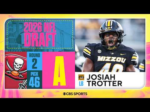 Buccaneers select Josiah Trotter in Second Round, No. 46 overall | 2026 NFL Draft Grades & Reaction