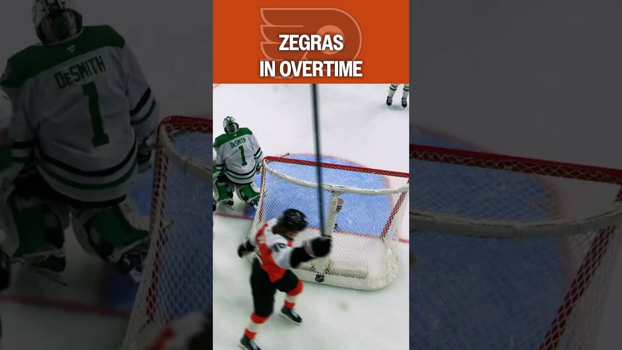 Zegras says Goodnight Dallas! 😴