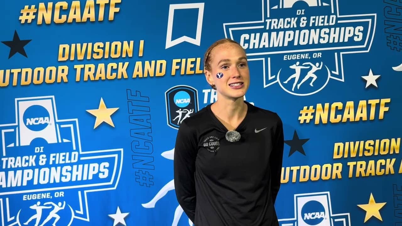 Jane Hedengren breaks down her 3rd place finish in 2026 NCAA 10,000m final
