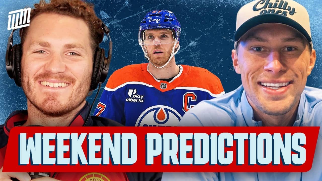 Matthew Tkachuk & Erik Johnson Predict This Weekend’s NHL Chaos | Wingmen