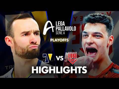 Lube vs Trentino | Highlights | Italian Volleyball League Playoffs 2026 | Game 2