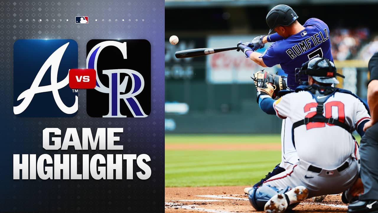 Braves vs. Rockies Game Highlights (5/3/26) | MLB Highlights