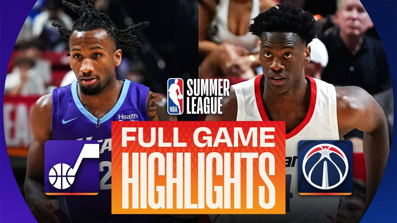 JAZZ vs WIZARDS | LAS VEGAS SUMMER LEAGUE | FULL GAME HIGHLIGHTS | July 9, 2026