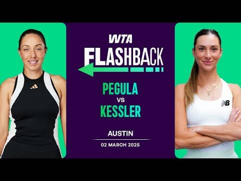 Jessica Pegula vs. McCartney Kessler | ATX Open 2025 | WTA Match Highlights