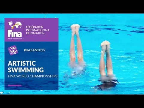 Epic Mixed Duet Free Final FULL Replay | Artistic Swimming Kazan 2015