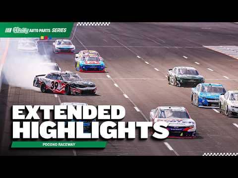NASCAR O'Reilly Auto Parts Series Highlights | 2026 Pocono Raceway