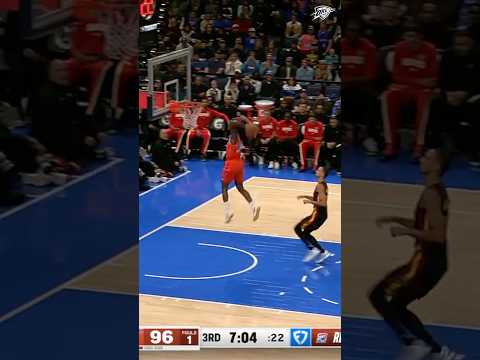 What a sequence for Cason 🤯🤯🤯 #okcthunder | Vote 22 for All-Star okcthunder.com/vote