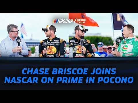 Chase Briscoe Relives his First Win at Pocono | NASCAR on Prime