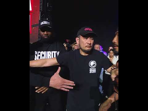 The intensity was through the ROOF between Hiroyuki Tetsuka and Shinya Aoki at ONE 173! 😳