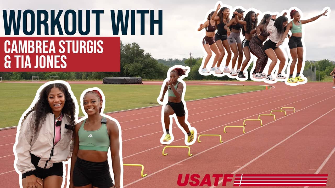 Mic'd Up with Cambrea Sturgis & Tia Jones | USA Track & Field