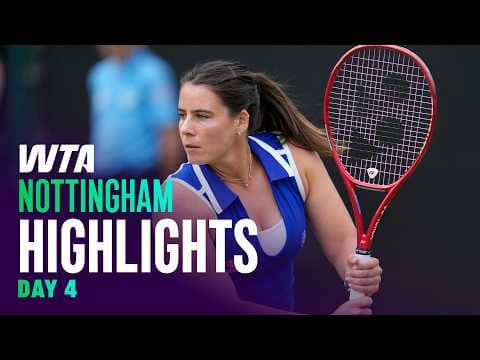 Day 3 in Nottingham featuring Navarro, Maria, Gibson and more | WTA Match Highlights