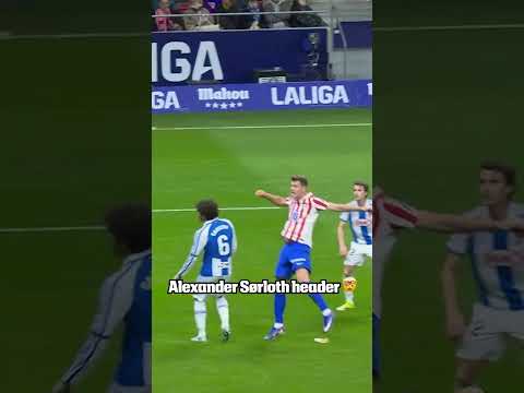 WHAT A GOAL FROM SØRLOTH 🤯