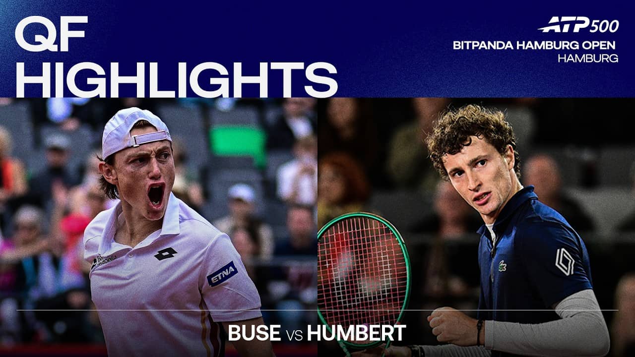 Ignacio Buse vs Ugo Humbert Highlights | Hamburg 2026 Round Quarter-Final