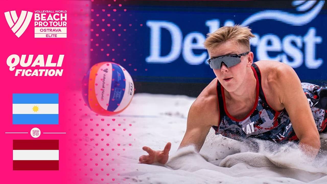 Capogrosso/Capogrosso vs. Bulgacs/Graudins - Qualification Highlights | Ostrava 2026 #BeachProTour