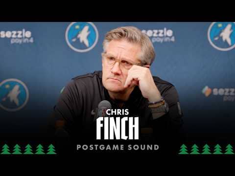 “We Gotta Make All The Little Plays” | Chris Finch Postgame Sound | 04.05.26