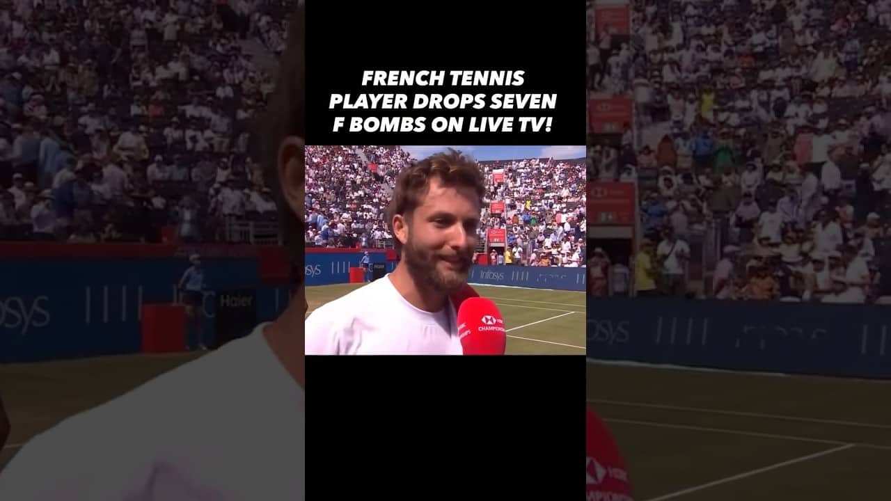 French tennis player’s F Bomb filled interview