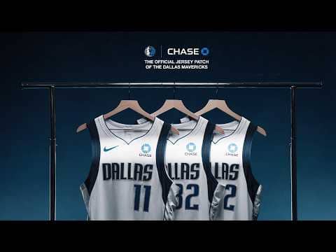 Official Patch Partnership | Dallas Mavericks x Chase | Worn by the City