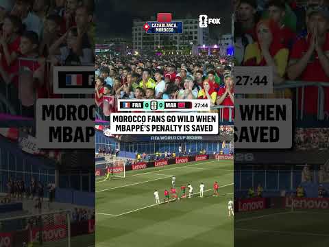 The Moroccan fans back home loved that Bono penalty save on Mbappé