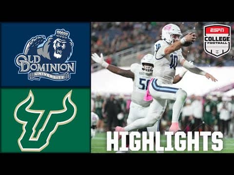 Cure Bowl: Old Dominion vs. South Florida | Full Game Highlights | ESPN College Football