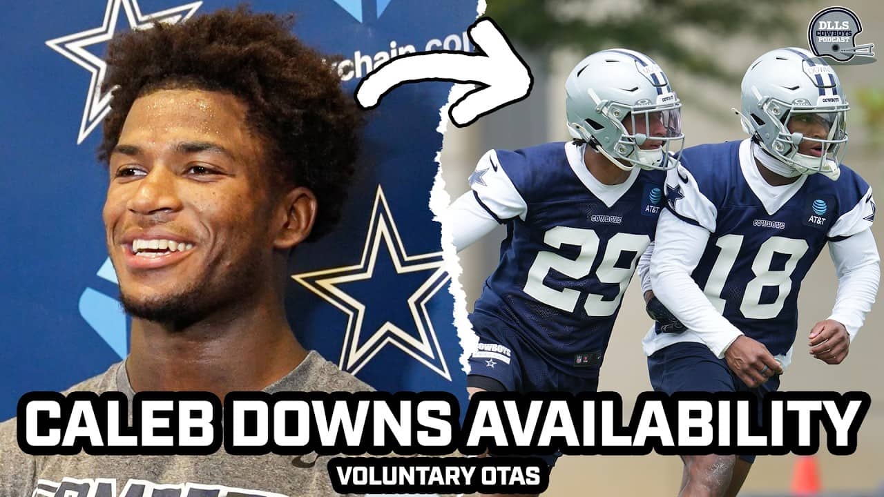 Caleb Downs LEANING On Cowboys Vets Early In Offseason Program