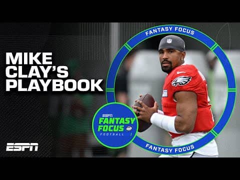 Mike Clay's Playbook: Planning a Winning Draft Strategy | Fantasy Focus  🏈