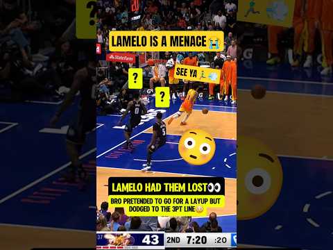 The most LaMelo Ball play of ALL TIME😭
