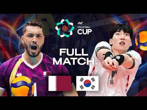 Qatar vs. Korea - Pool Play | AVC Men's Cup 2026