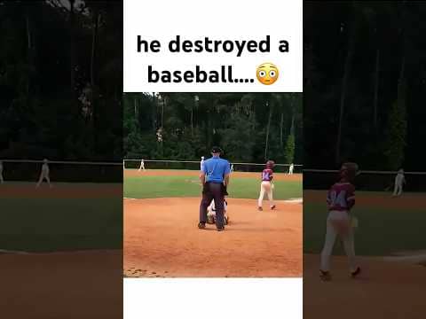 little leaguers are insane now..