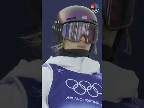 ❄️ Elizabeth Lemley places second in the qualifying round for Team USA, advancing in women’s moguls!