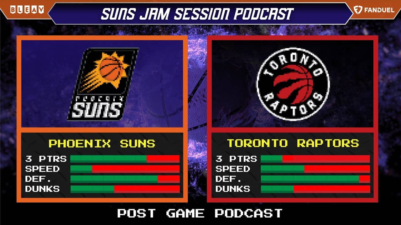 Raptors Crash the Suns Party