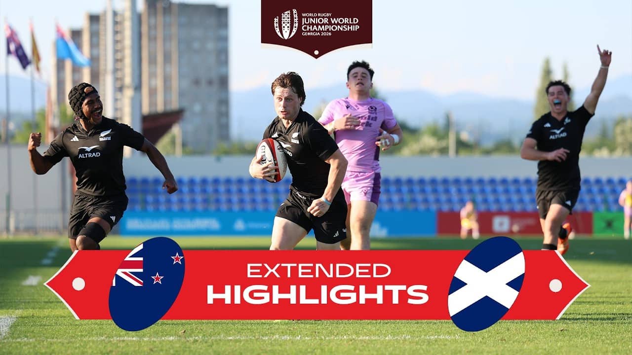 CRUISE CONTROL 😮‍💨 | New Zealand v Scotland | Junior World Championships 2026 | Extended Highlights